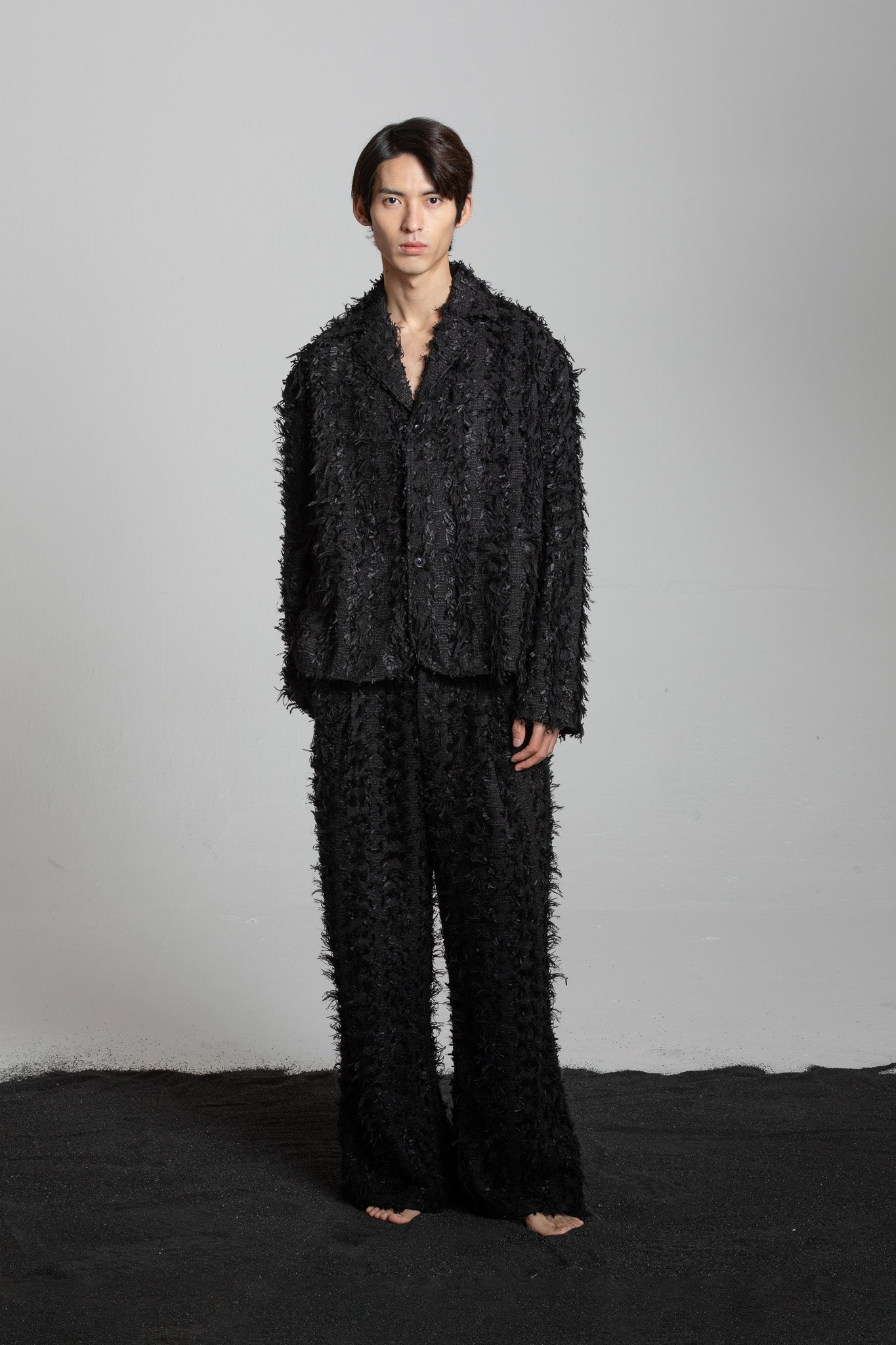 
                  
                    Sleeping Monster Suit Jacket in Obsidian
                  
                