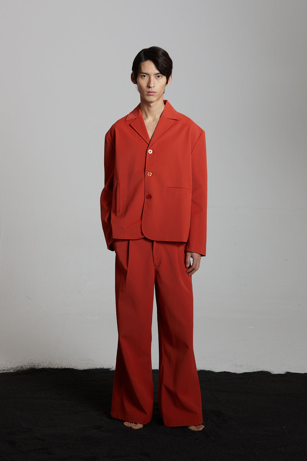 La Fournaise Trousers in Lava