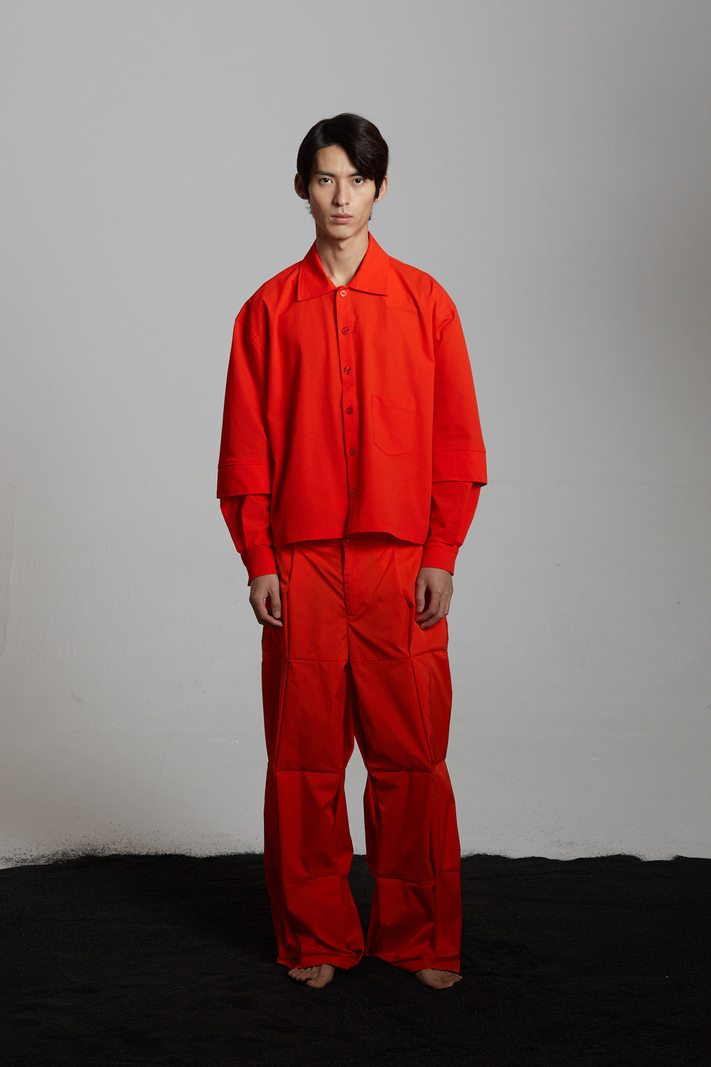 Roche Tuilière Trousers in Lava