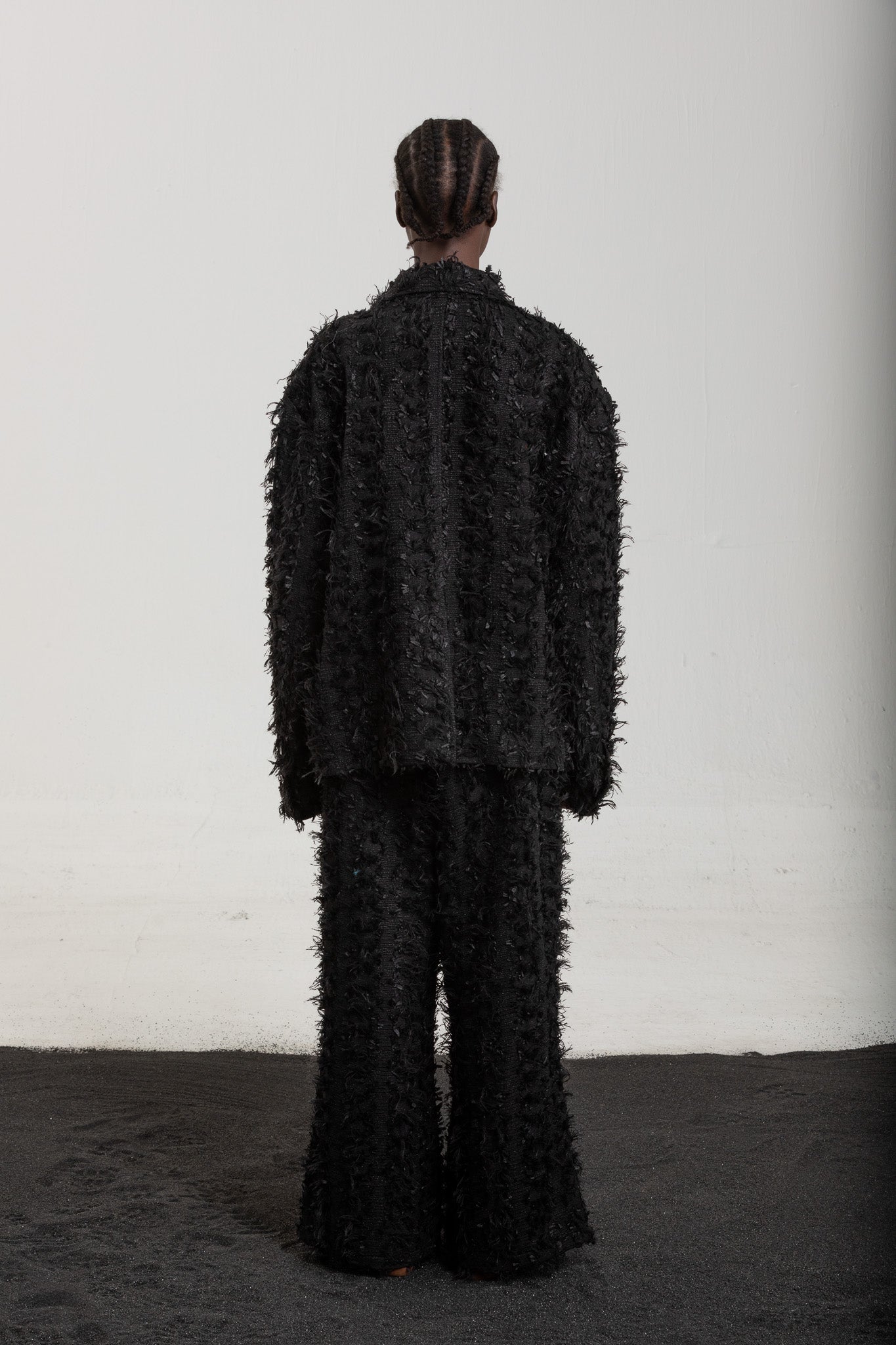 
                  
                    Sleeping Monster Suit Jacket in Obsidian
                  
                